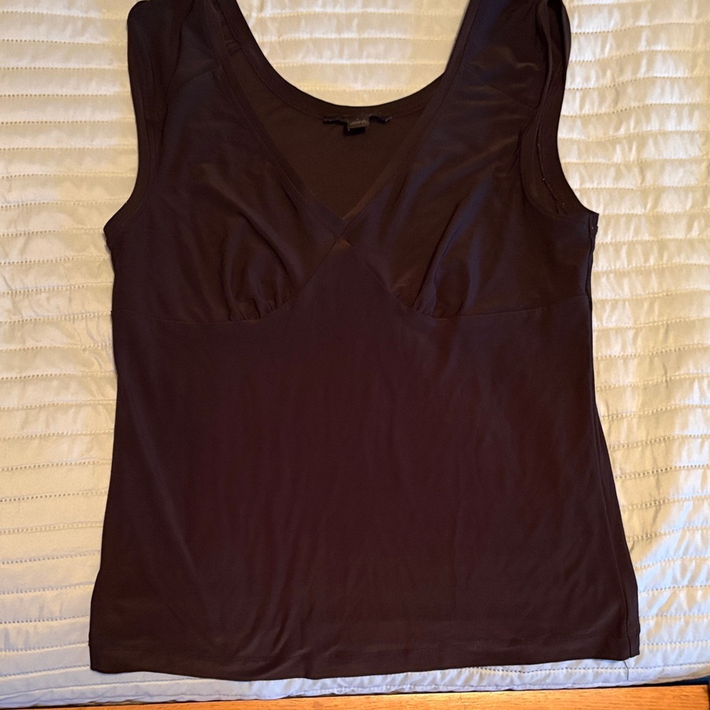 Express Black Sleeveless Top Sz L